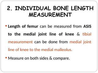 Comprehensive Guide to Limb Length Measurement and Discrepancy ...