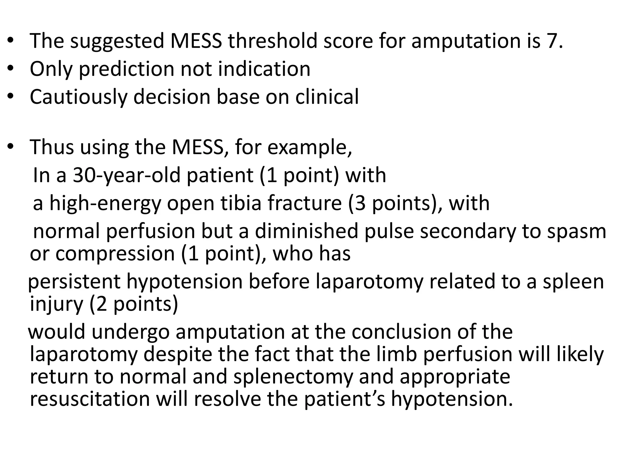 Limb salvage vs amputation final | PPTX