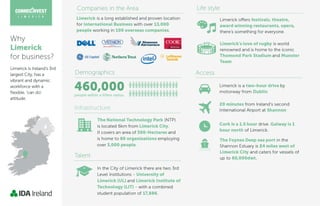 Why Limerick for business - Infographic