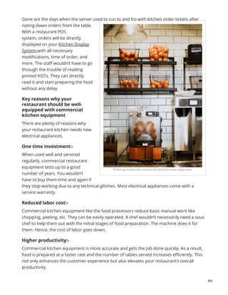 Commercial Kitchen Equipment For Your Restaurant – A Comprehensive ...