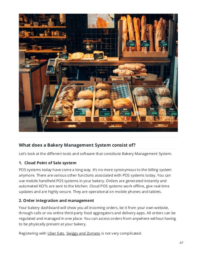 Bakery Management System A Complete Guide