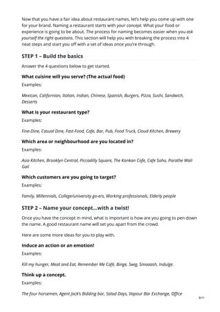 Indian Restaurant Name Ideas: What We learned from 3500+ Restaurant