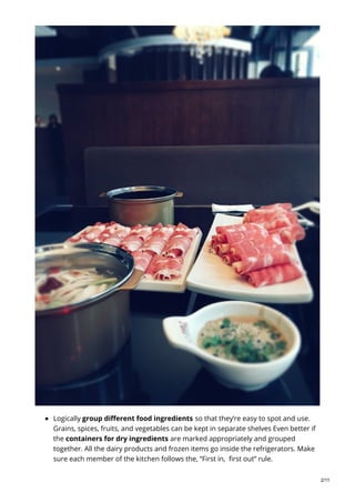 Kitchen Management: Manage Your Restaurant Kitchen Effectively | PDF