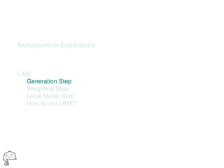 Lime Example Machine Learning Explanations: LIME framework | PDF