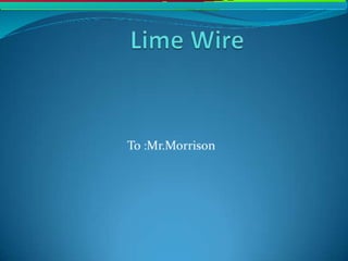 Lime wire