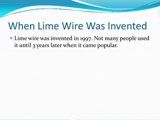 Lime wire