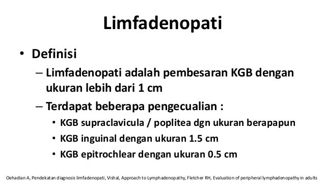  Limfadenopati 