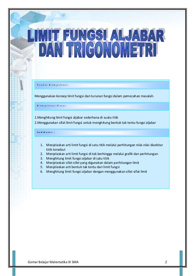 Materi dan soal limit (lks)