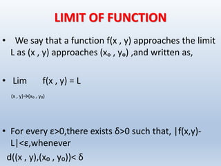 Limit and continuty final | PPT