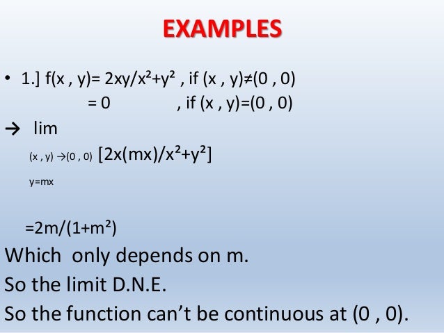 Limit and continuty final