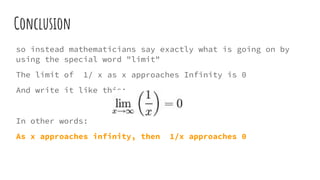 Limit at infinity algebra | PDF