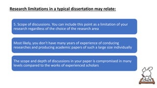 Research Limitations Examples Pdf Limitation of the Study | PPTX