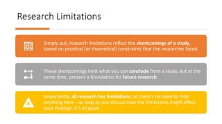 limitations of research slideshare