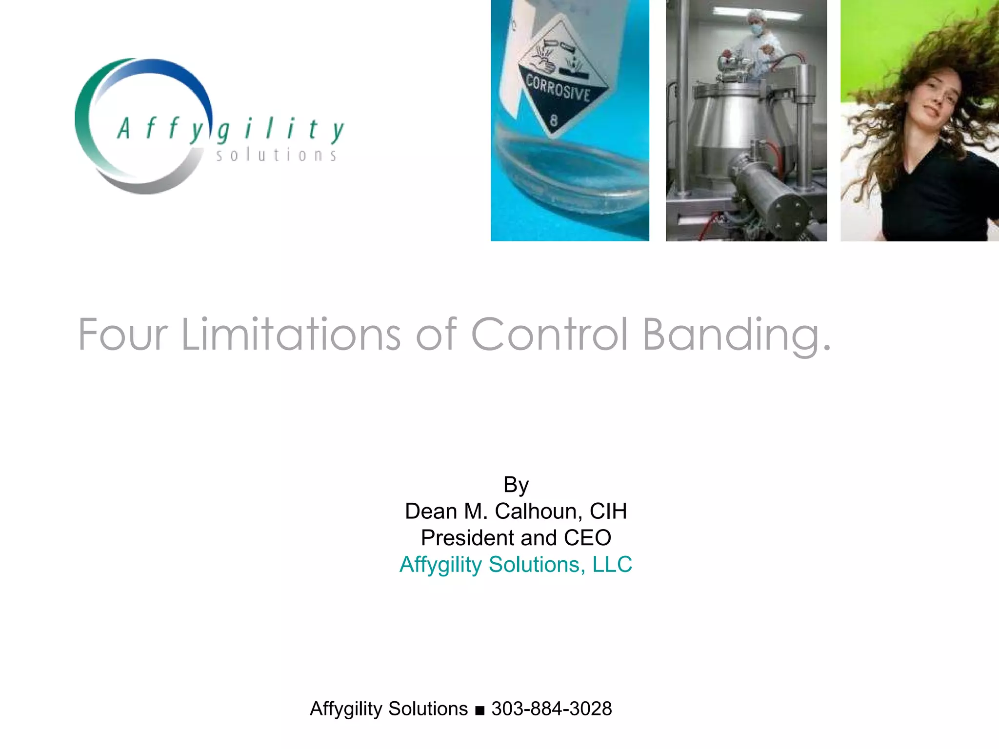 Limitations of Control Banding | PPT