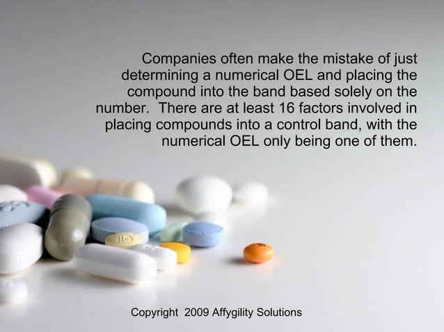 Limitations of Control Banding | PPT