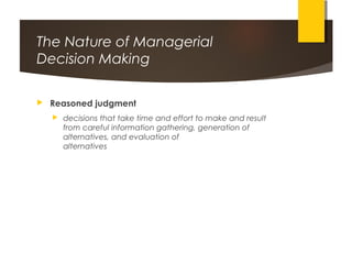 Limitations of managerial planning and decision planning | PPT