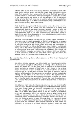 Limited Atonement - Evangelism | DOC