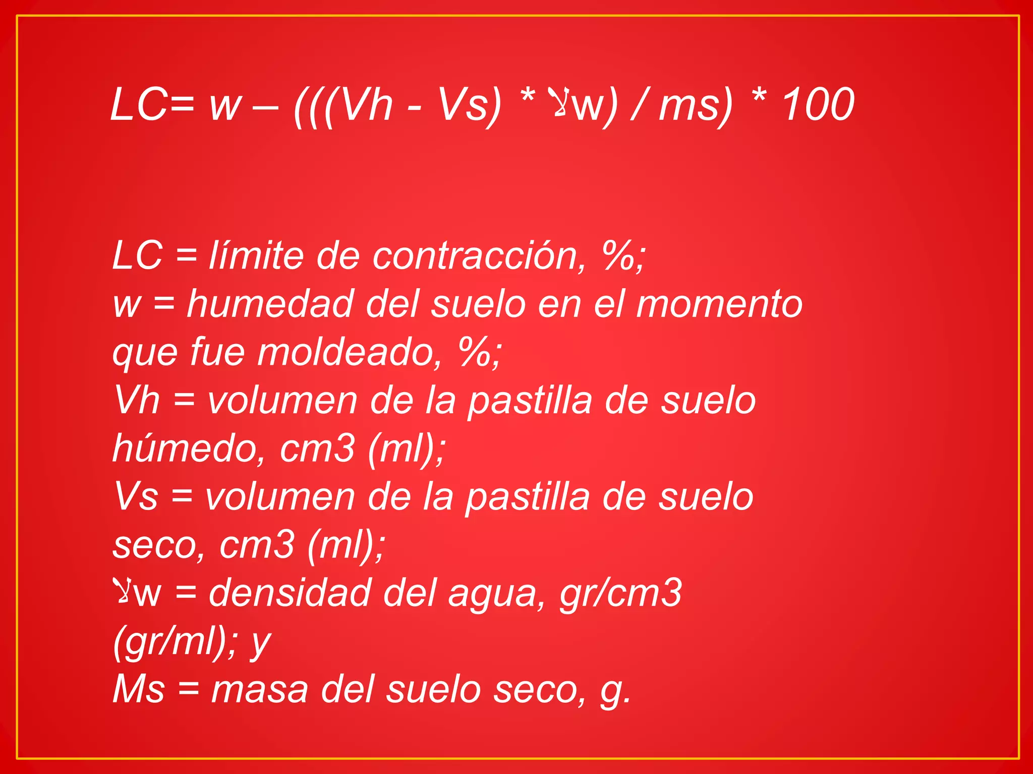 Limite De Contraccion Limite De Contraccion