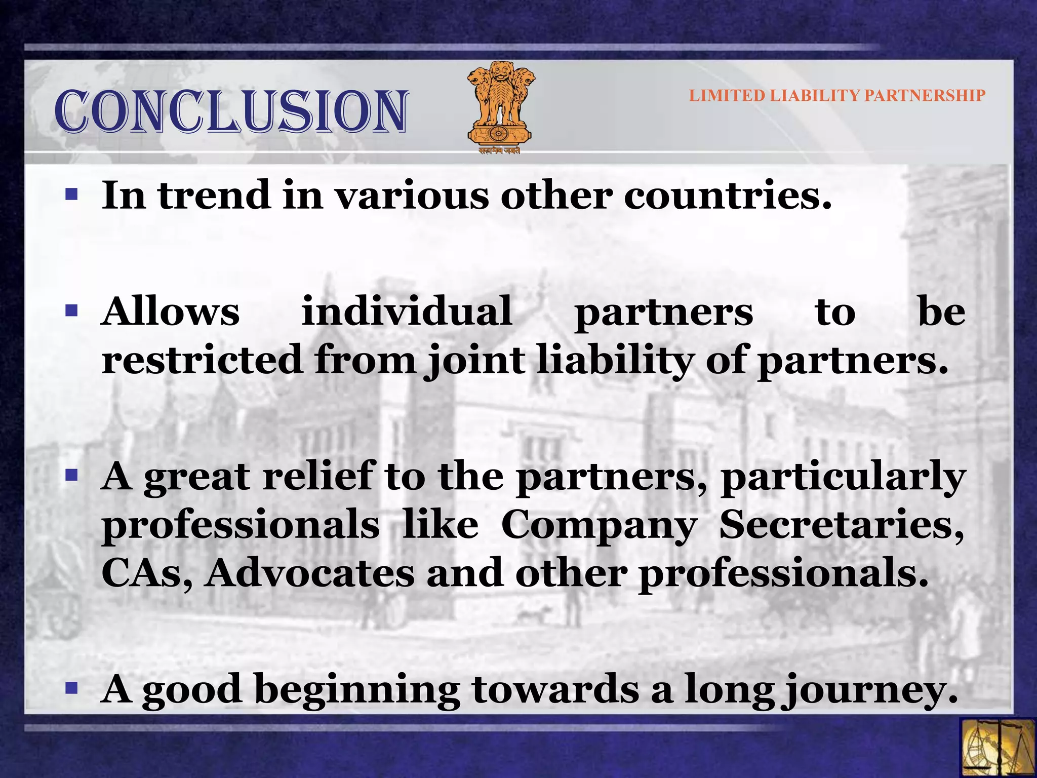 Limited Liability Partnership