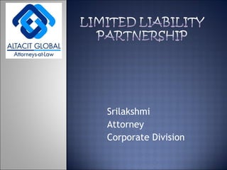Srilakshmi Attorney Corporate Division 