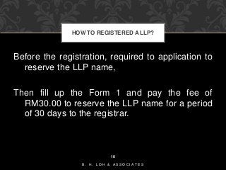 Limited liability partnership (LLP) | PPTX