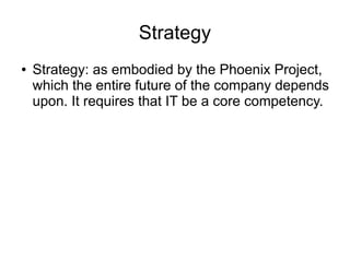 Limited WIP Meeting presentation - The Phoenix Project book review | PDF