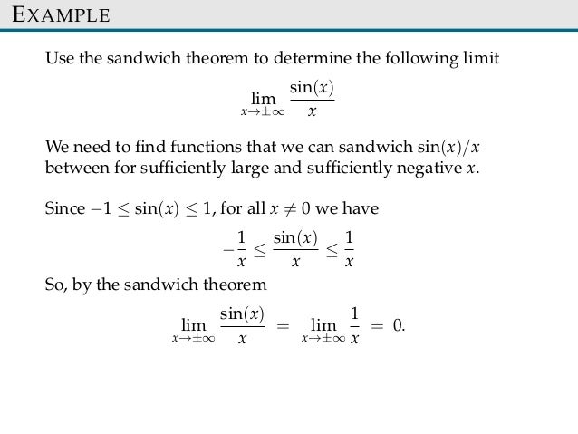 Limite Functions Sect22 24 Limite Functions Sect22 24