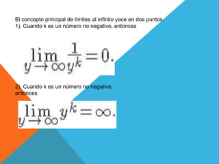 Limite infinito y limite al infinito | PPTX