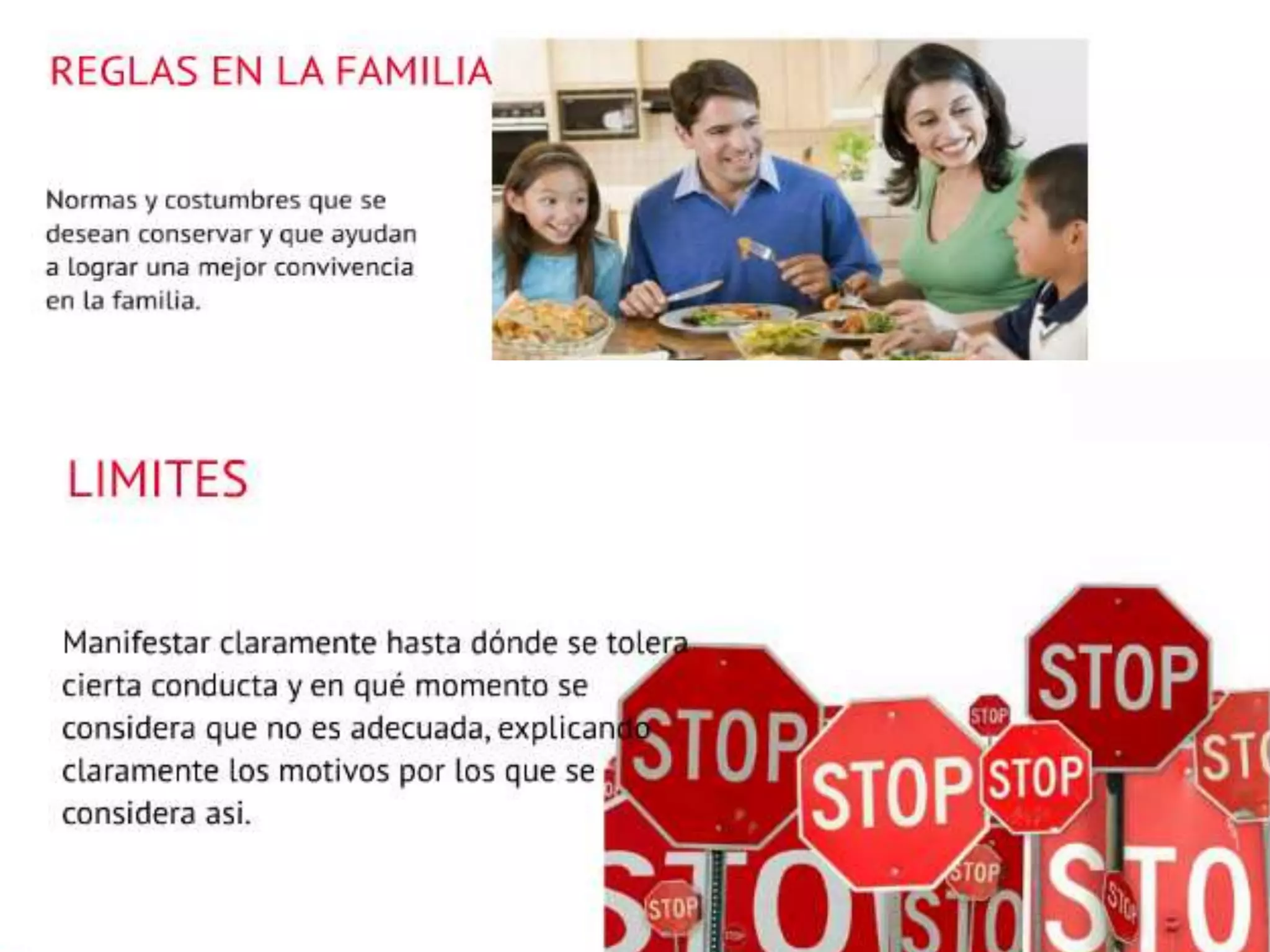 Roles, normas y limites en la familia | PPTX | Medical Health