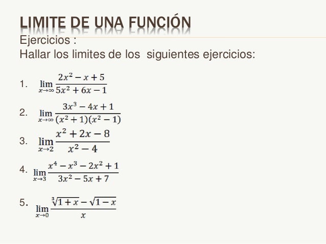 Limites deunafuncion2015