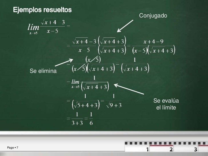 Resultado de imagen para limites por racionalizacion ejemplos