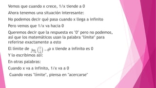 Limites al infinito | PPTX