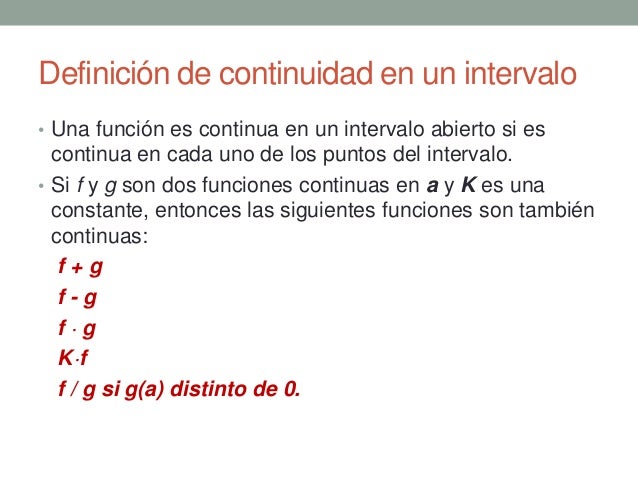 continuidad en intervalo continuidad en intervalo