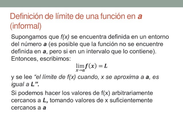 Limites y continuidad de funciones