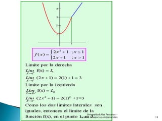 14
Universidad Alas Peruanas -
Facultad de ciencias empresariales
 