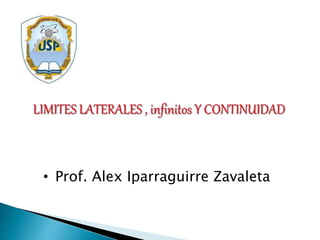 • Prof. Alex Iparraguirre Zavaleta
 