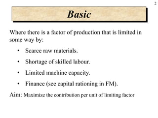 Limiting factor 1 | PDF