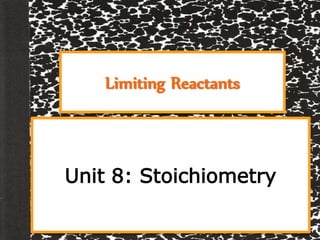 Limiting reactants | PPTX | Chemistry | Science