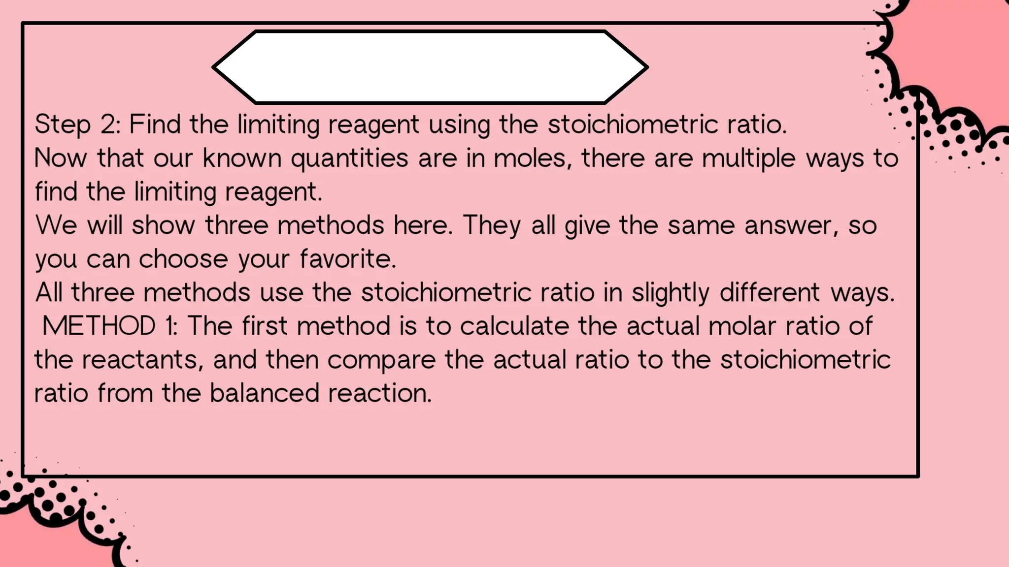 Limiting reactants Module 10.powerpointxxxxx