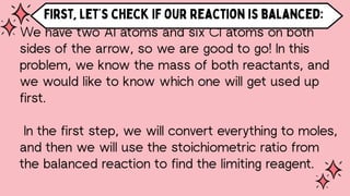 Limiting reactants Module 10.powerpointxxxxx