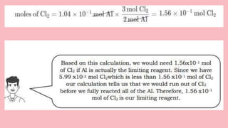 Limiting reactants Module 10.powerpointxxxxx