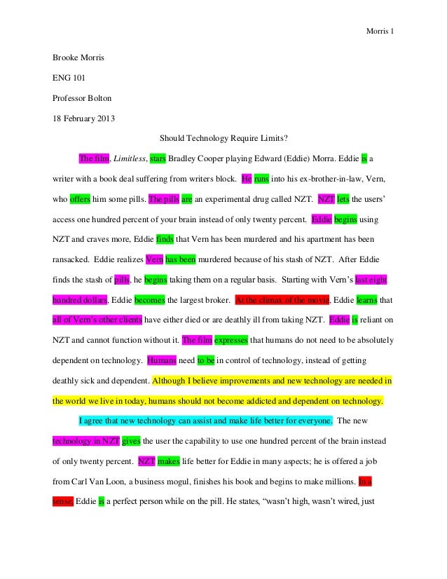 rough draft example of essay
