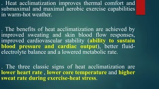 Limit of Tolerance of Heat & Acclimatization - Palas [Autosaved].pptx
