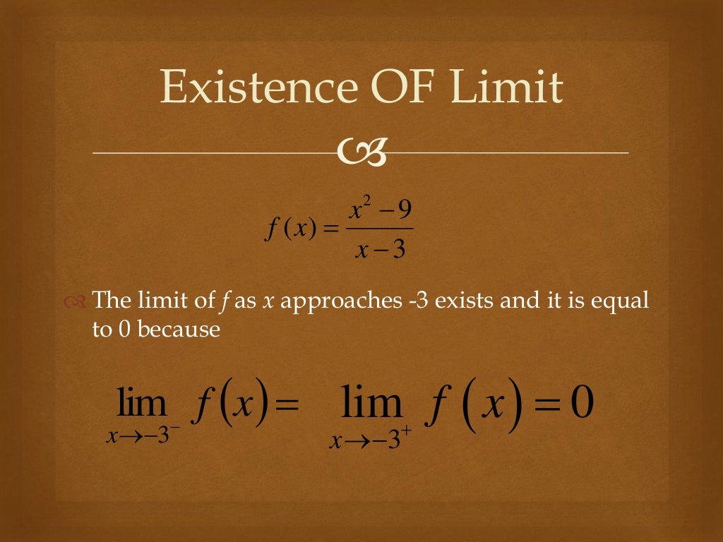Limit of Function And Its Types