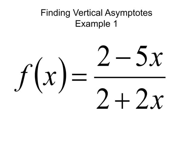 Limits At Infinity In Basic Calculus Ppt Ppt