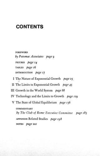 The Limits to Growth - 1972 | PDF
