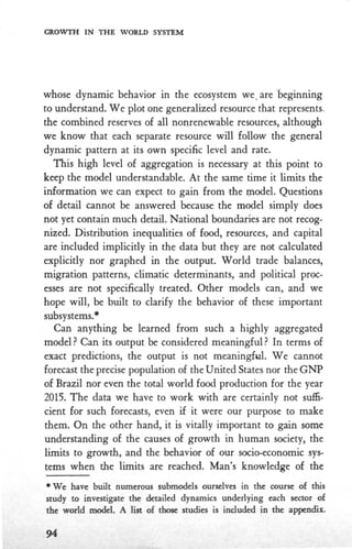 The Limits to Growth - 1972 | PDF