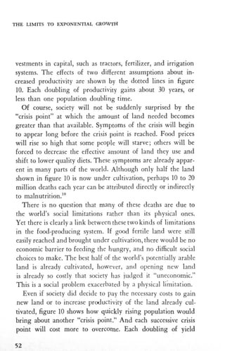 Limits To Growth Report into the Club of Rome (1972) | PDF