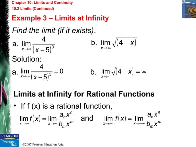 Limits and continuity