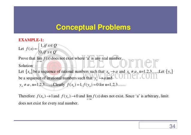 Limits Continuity Differentiation Theory